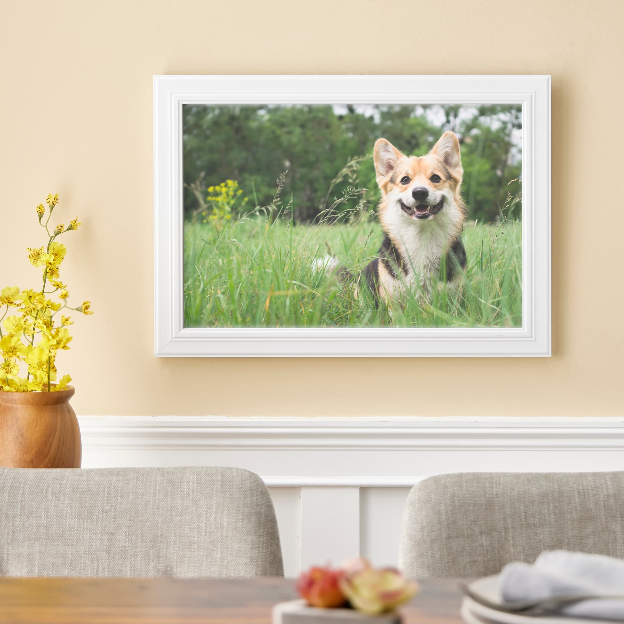 Home White Tuscany Frame by Studio Décor®